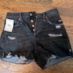 Free People Denim Shorts